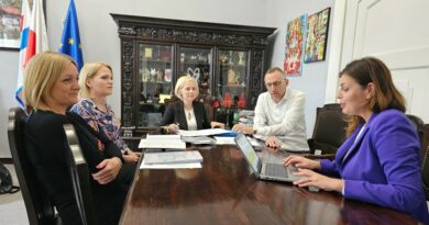 Burmistrz Białogardu i Dyrektor BGK omówiły inwestycje