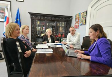 Burmistrz Białogardu i Dyrektor BGK omówiły inwestycje